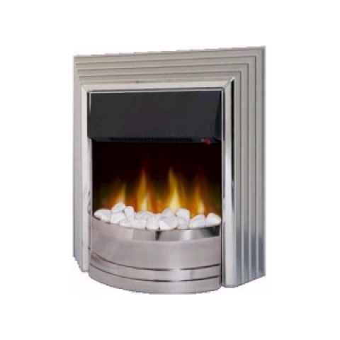 Dimplex Castillo Electric Fire, Optiflame Effect, Silver