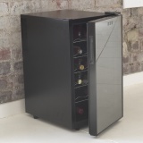 View The Brevanti Obsidian 18 Bottle Wine Cooler