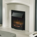 The Dimplex Danesbury Black Electric Fire with Optiflame Effect