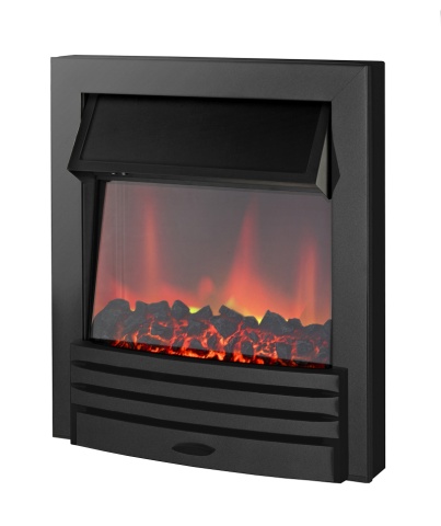 Adam Eclipse Electric Fire, Black, Coal Bed