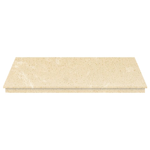 Aurora Fireplace Hearth, 54 Inch, Marble, Roman Stone