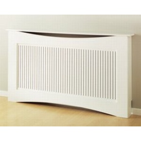 White Radiator Cover Medium