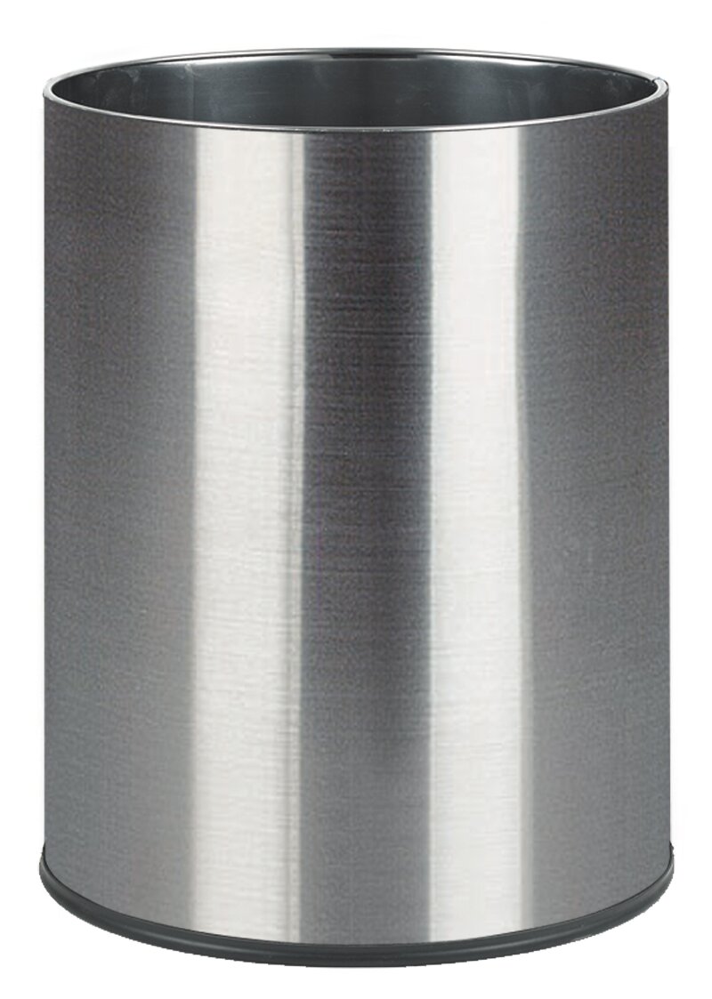 Steel waste paper bins