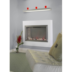 The Adam Visio White Electric Fire