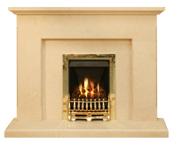 Estoril Fire Surround Set, Limestone