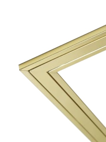 Frm 10 Brass/Brass Fire Trim