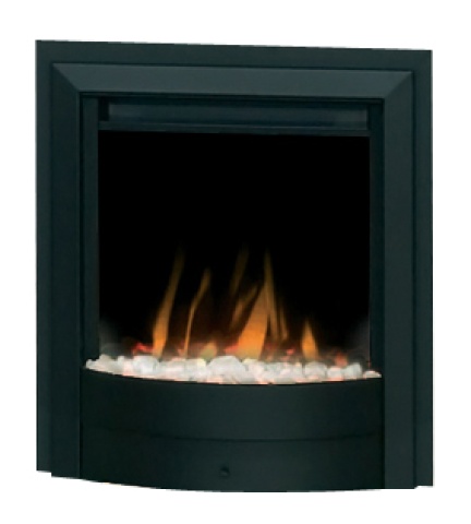 Dimplex X1 Electric Fire, Optiflame Effect, Black