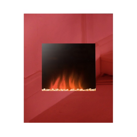 Alexis Red Wall Hanging Electric Fire