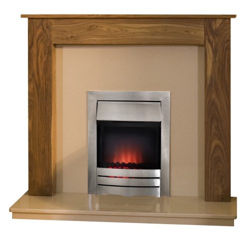 48 Sheesham Colorado Electric Fireplace Suite