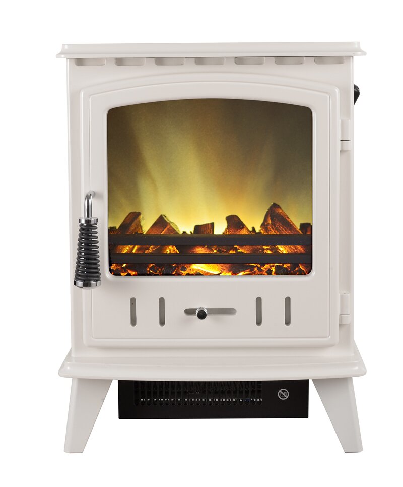 Adam Aviemore Electric Stove in Cream Fireplace World