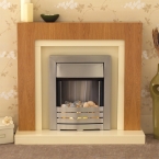 The Chloe Oak and Ivory with Adam Helios Electric Fire