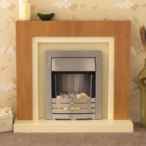 The Chloe Oak and Ivory with Adam Helios Electric Fire