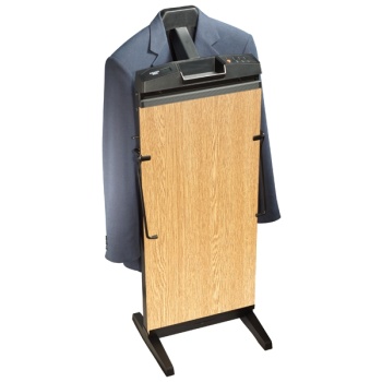 The Corby 7700 Trouser Press, Oak Effect Finish 