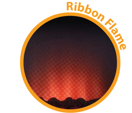 Ribbon Flame Effect