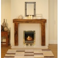 The Fenchurch Marfil Fireplace with Adam Radiant Brass Gas Fire