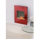 View Alexis Red Wall Hanging Electric Fire