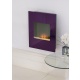 View Alexis Purple Wall Hanging Electric Fire