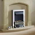 The Ekofires EKO 5510 Black Flueless Inset Gas Fire