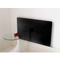 Vitreo Black Glass Small Radiator Cover