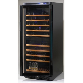 The Brevanti JG100B Black 110 Bottle Wine Cooler