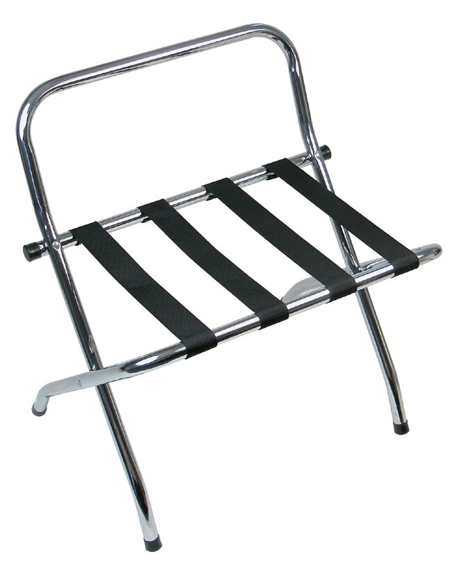 Chrome Luggage Rack