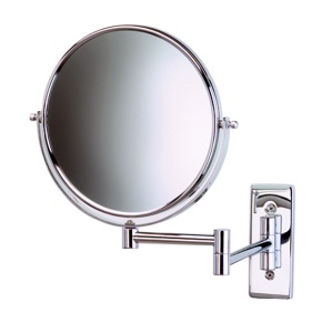 Wall-mounted Cosmetic / Shaving Mirror - Click to enlarge