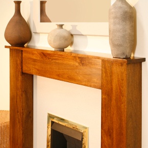 The Nevada Mango Wood Fire Surround