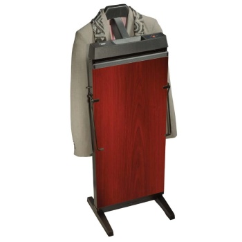 The Corby 3300 Trouser Press, Mahogany Effect Finish