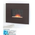 Nexus in Chocolate Wall Mounted Electric Fire