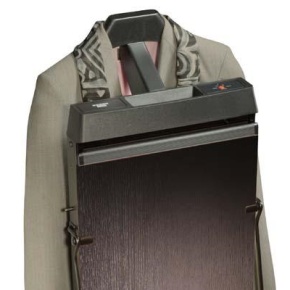 The Corby 4400 Space Saver Trouser Press, Black Ash Effect Finish, Slide to Right - Click to enlarge
