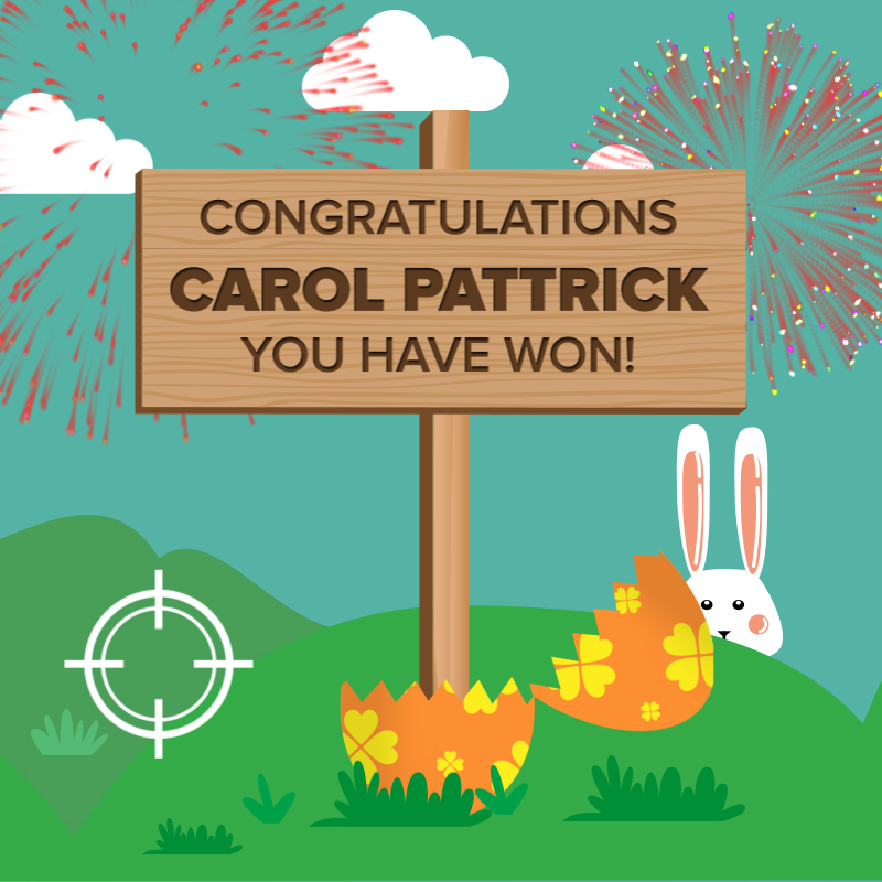 Congratulations Carol Pattrick