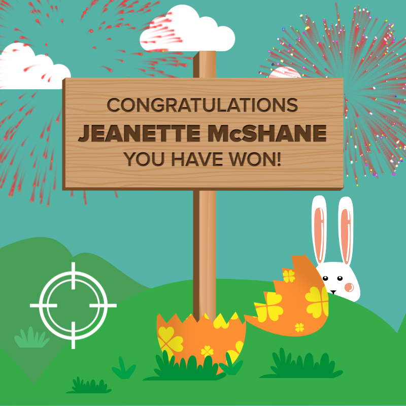 Congratulations Jeanette McShane