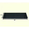 The 36" Black Granite Fireplace Hearth