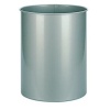 Waste Paper Bins 7 Litre, Brushed Steel (Case Qty 6)