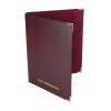 Corby Guest Information Folder, Burgundy (Case Qty 5)