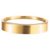 Collar for Curled Top Bedroom Bin, Gold Coloured (Box Qty 6)