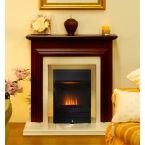 Meltham Mahogany Electric Fireplace Suite