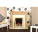View The Southwold with Adam Brass Ribbon Electric Fire