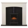 Derwent Ivory and Black Suite with Hudson Electric Stove
