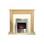 Southwold Electric Fireplace Suite with Adam Colorado Electr