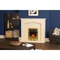 The Ludlow Stone Effect Electric Fireplace Suite