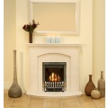 The Petite Colonial Limestone Fireplace