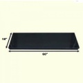  The 60"  x 18" Black Granite Fireplace Hearth 
