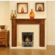View The Kingston and Marfil Fireplace with Adam Silver Gas Fire