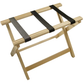 Beech Folding Luggage Rack - Click to enlarge