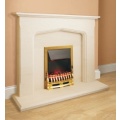 Aurora Derby  Fireplace Surround in Limestone