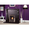 Aurora Taurus Fire Surround in Black Granite 