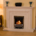 The Tuscany Limestone Fireplace
