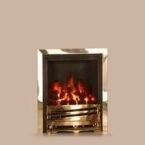 The Ekofires EKO 2010 Expanse Gas Fire Brass