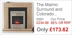 The Malmo Surround And Colorado Electric Fire